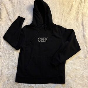 Women’s Obey Black Hoodie Sweater
